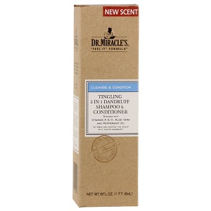 Dr. Miracles Tingling 2 in 1 Dandruff Shampoo & Conditioner